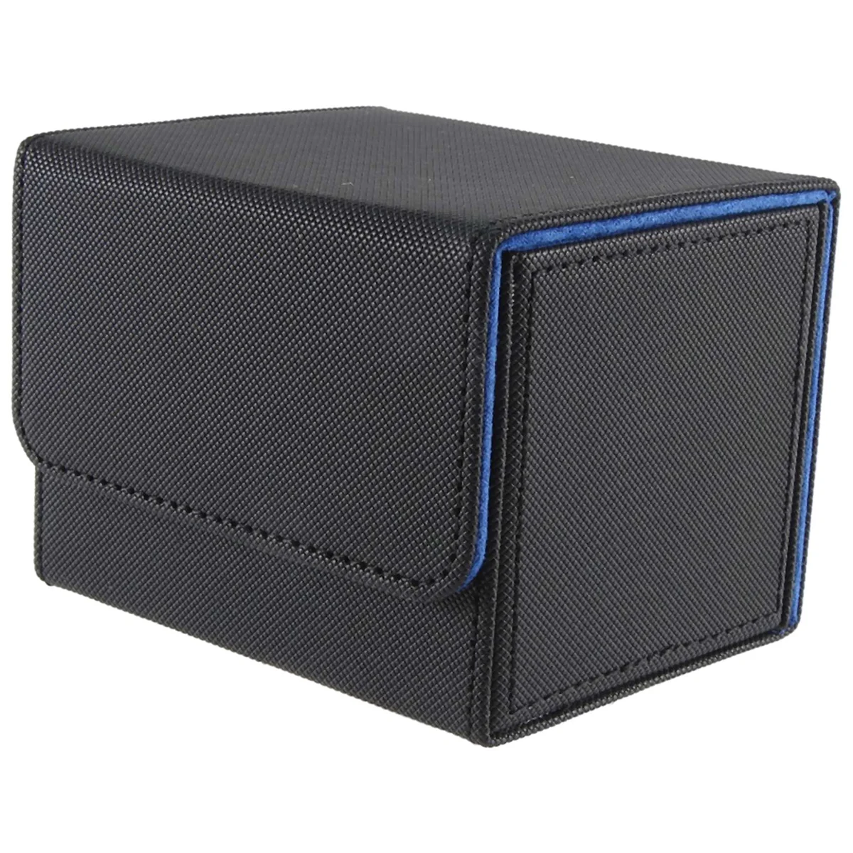 Deck Box Card Organizer Storage carte da gioco da collezione blu