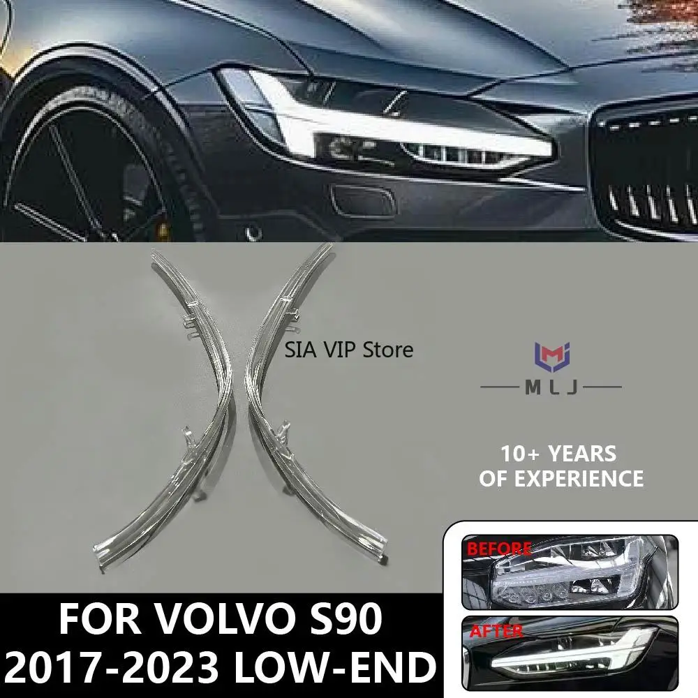 

Daytime Running Light Guide Tube Strip Suitable For Volvo S90 2017-2023 Car DRL Light Guide Strip Angel Eye White Ballast