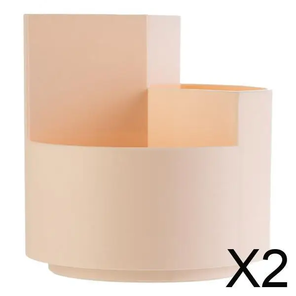 

Multifunction Pen Holder with 3 Slots Desktop Organizer Rotating Pencil Cup Stylish Storage for Office Desk Accessories