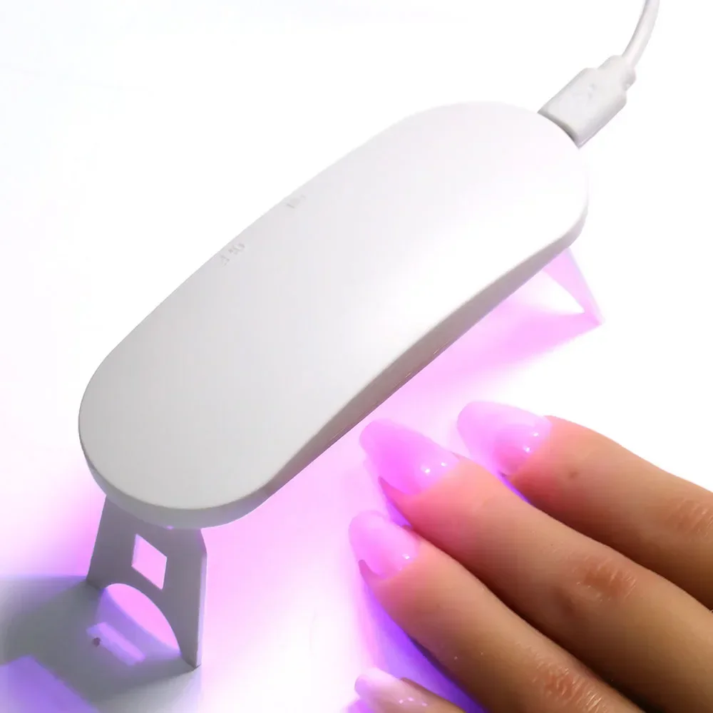 

LULAA Mini Portable Nail Lamp Usb Uv Led Lamp Gel Polish Drying Lamp Professional Nail Art Accessories And Tools Equipment Sunuv