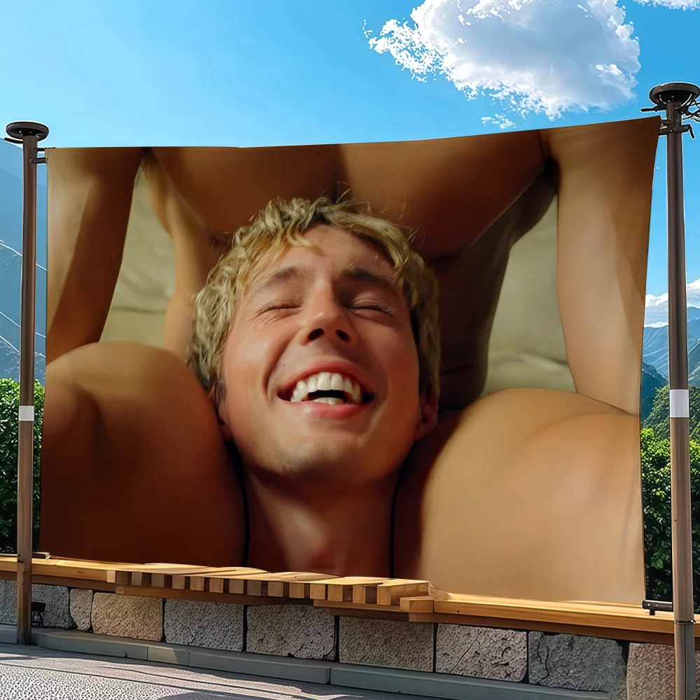 Singer Troye Sivan flag Advertising Banner for Camping Decoration Outdoor & Garage Wall Hanging Decorations