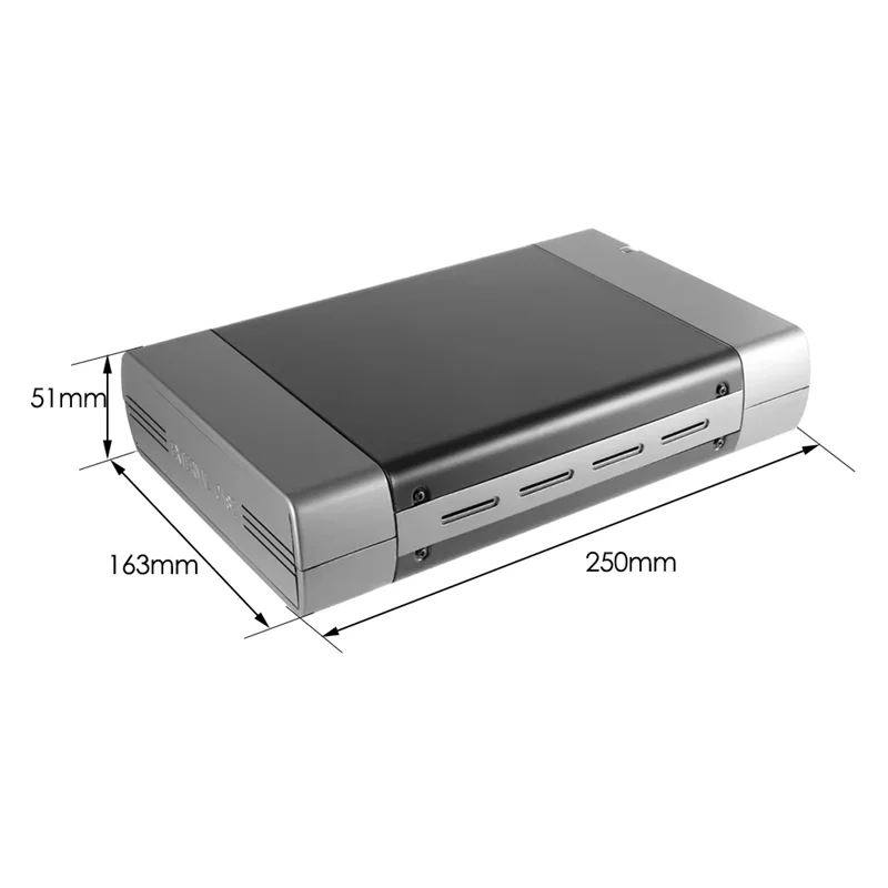 Caja de carcasa HDD SSD de 5,25 pulgadas USB3.0 a SATA caja de disco duro externo compatible con DVD SSD HDD caja de disco duro 16 velocidades