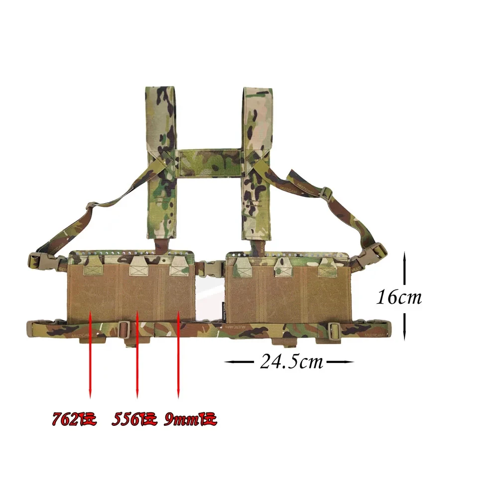 new SS Fat Strap Tactical Mk4+34A Chest Rig Vest Strap 34A Magazine Pouch MOLLE Modular Quick Release Chest Hanger Gear