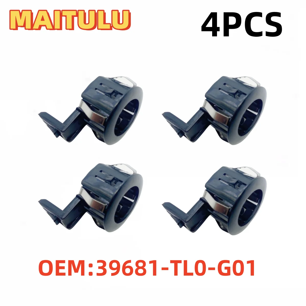 Suitable for Honda Accord 39681-TL0-G01 Civic 12 Year Old Rister Acura ZDX Parking Sensor Carrier Black Auto Parts