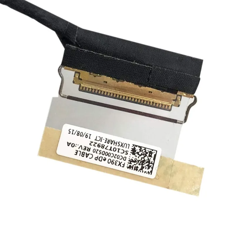 Kabel wideo HD LCD LVDS EDP 30Pin do Lenovo Thinkpad X390 X395 X13 Gen 1 20SD 20SC 20 t3 20nl SC10T78921 DC02C00DS00 DC02C00DS10