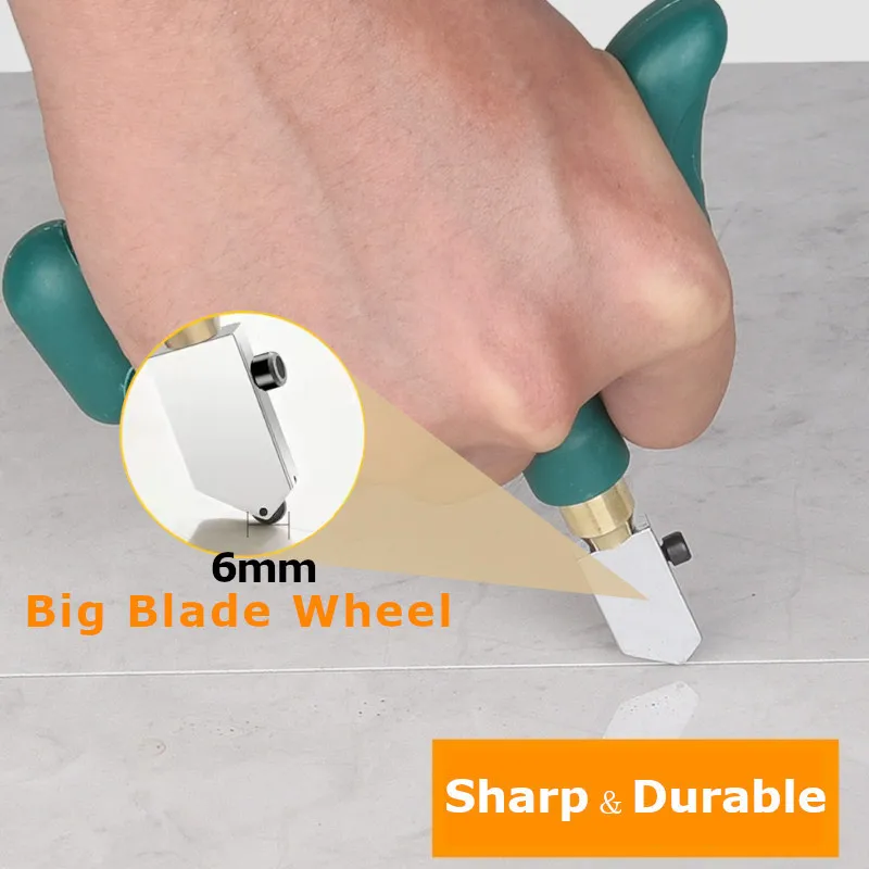 Ручной резак для плитки и стекла с вольфрамовым роликом