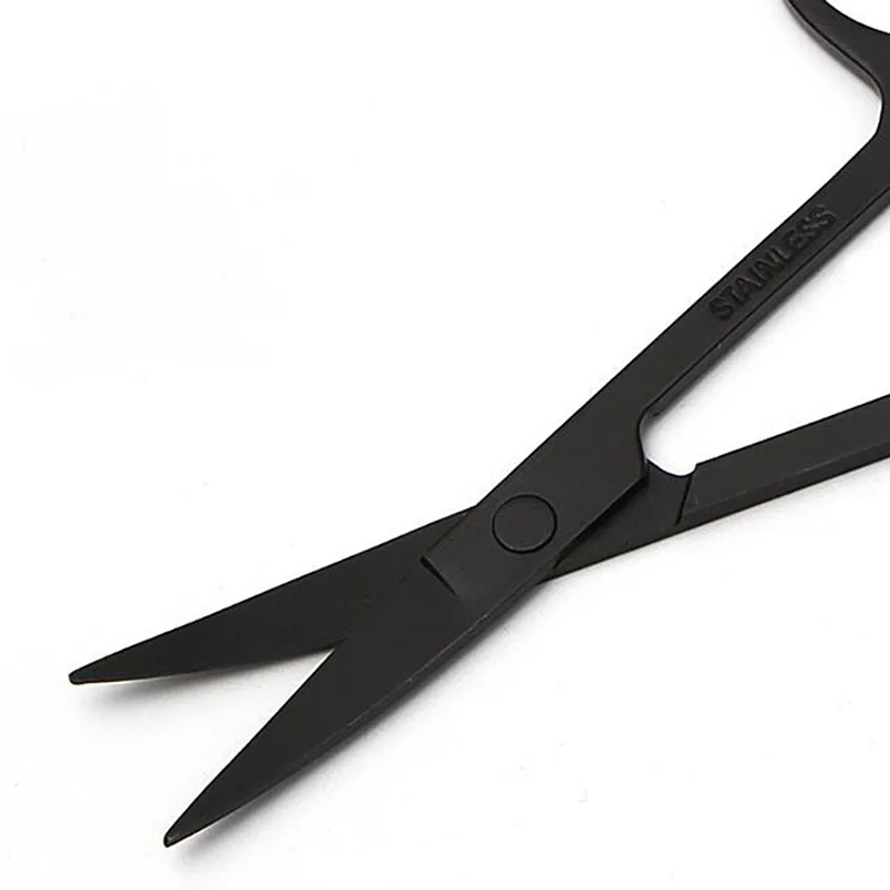 กรรไกรแต่งหน้าผู้หญิงผู้ชายจมูกผม Trimmer คิ้วกรรไกรสแตนเลสสตีล Dead Skin Remover กรรไกรตัดเครื่องมือ