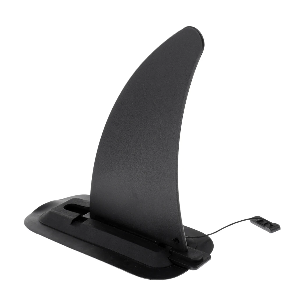 Kayak Skeg Tracking Fin Kayak Fin punti di montaggio Watershed Board canoa Boat Black