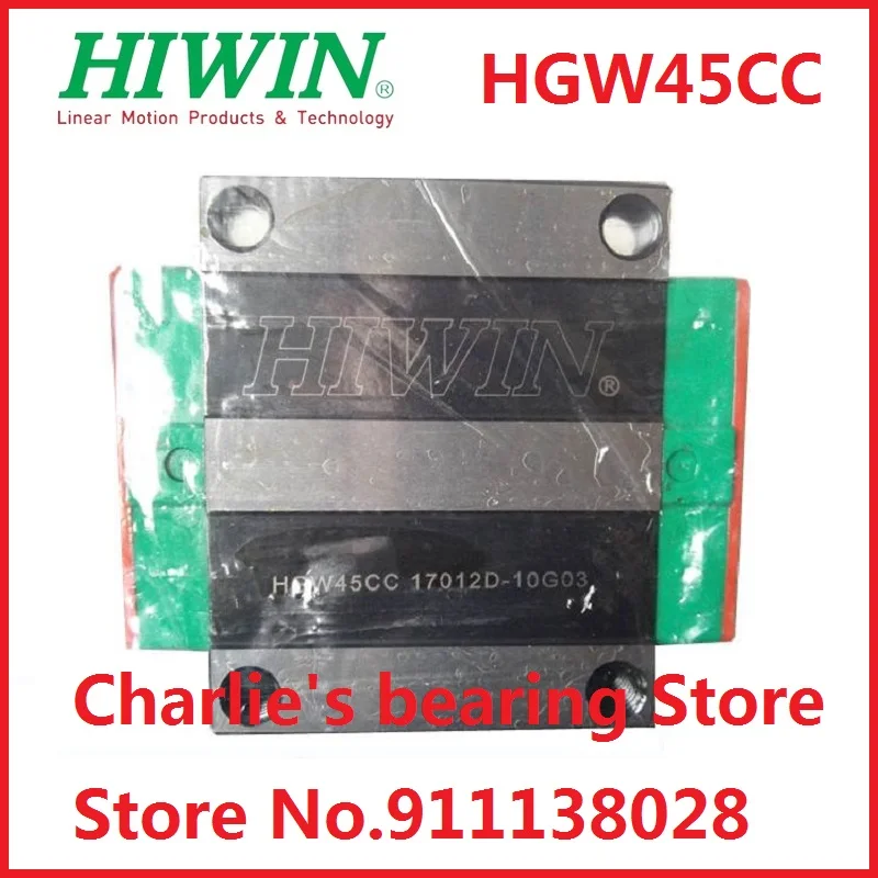 1pc 100% brand new original genuine Hiwin brand linear guide block HGW45CC