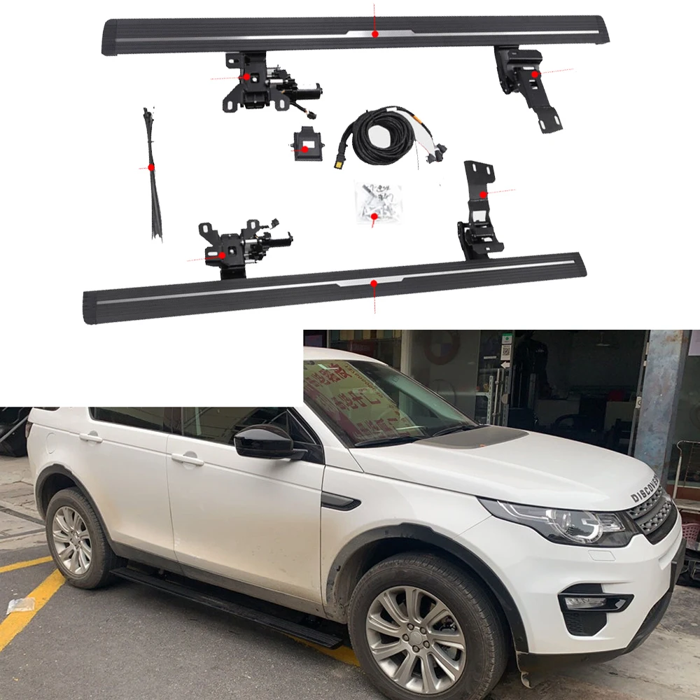 

Electric Side Step Deployed Running Board Fits for Land Rover Discovery Sport 2015-2024 Power Retractable Side Bar