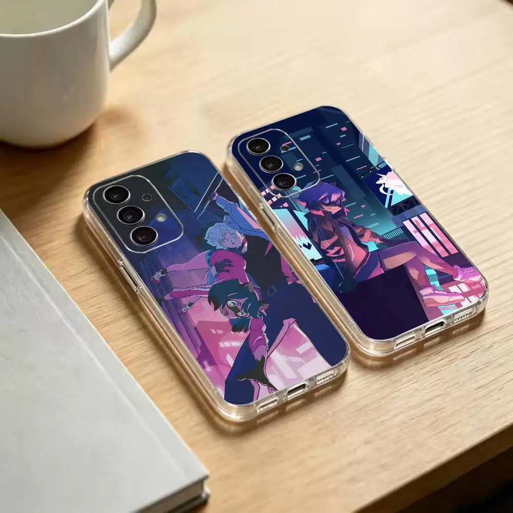Anime B-Brand New Animal  Transparent Phone Case For Samsung S25 S24 S23 S22 S21 S20 Ultra Plus FE Lite Note