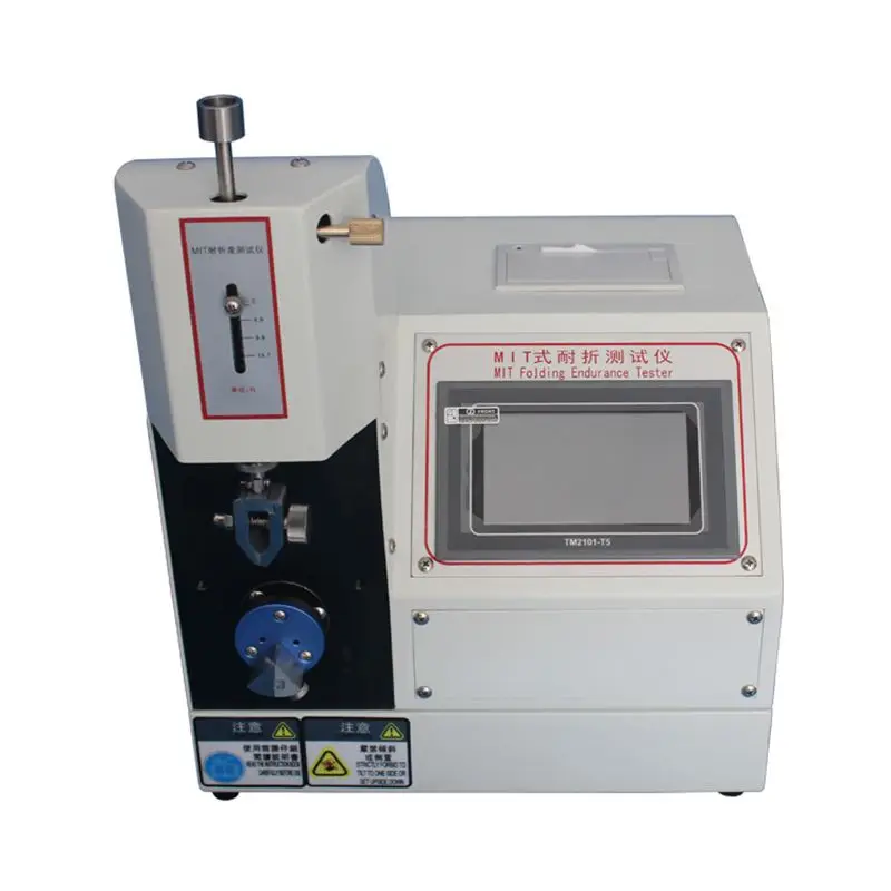 

Touch screen paper MIT folding strength tester LCD cardboard folding resistance tester