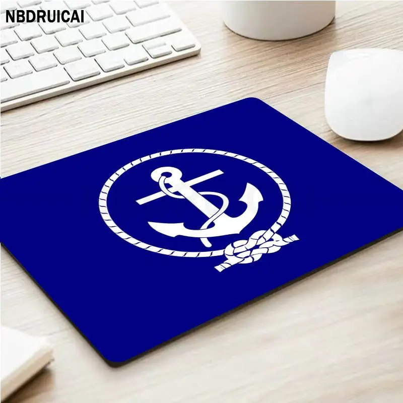 Anchor Boat 20x25cm Cartoon Anime Gaming Mouse Pad Keyboard Mouse Mats Smooth Company Padmouse Desk Play Mats