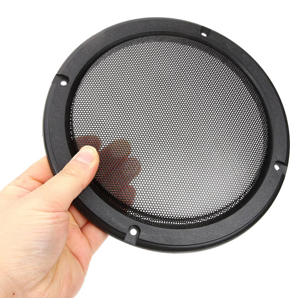 

2pcs Speaker Covers 8 Inch Mesh For Subwoofer Speaker Cover Audio Subwoofer Diy Home Stereo Metal Protection Repair Tool