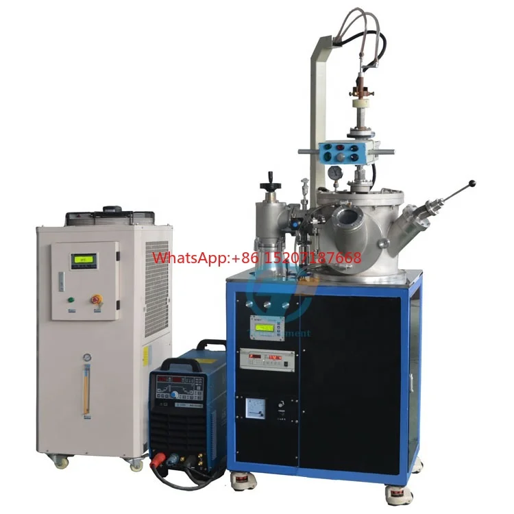 Compact High temperature Electric Vacuum Arc Melting furnace System