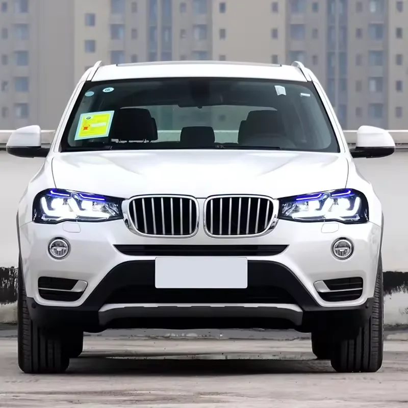 Auto Car Head Lights For BMW F25 X3 2014-2017 LED Front Lamp Daytime Running Lights Plug And Play High-quality view 4