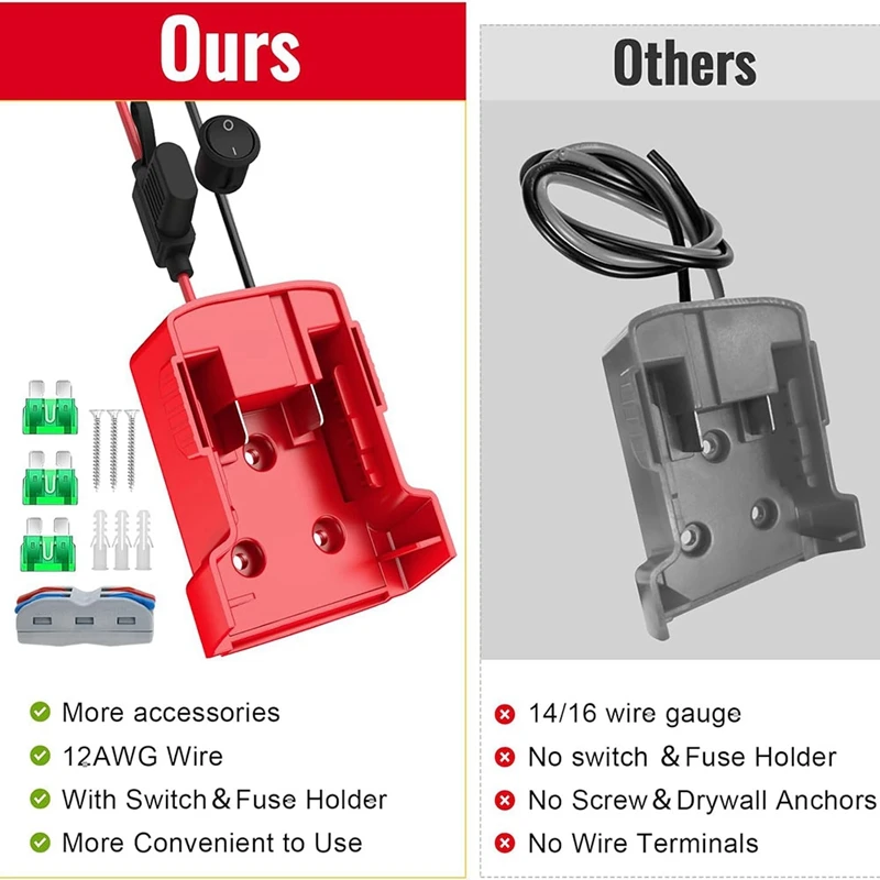 3 pacotes de adaptador de rodas elétricas para m18 adaptador de bateria rodas elétricas kit conversor de bateria para diy rc carro brinquedos robótica