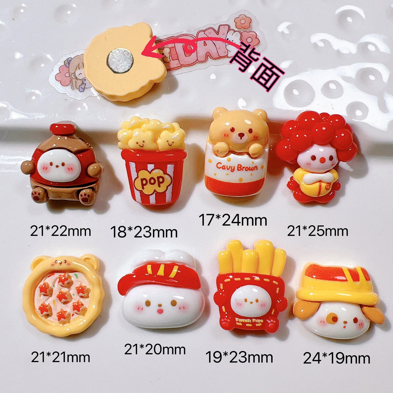 8 Pcs Funny Fridge Magnets Durable and Strong Suitable for Kitchen, Office, etc. Versatile Home Decor Party Favors