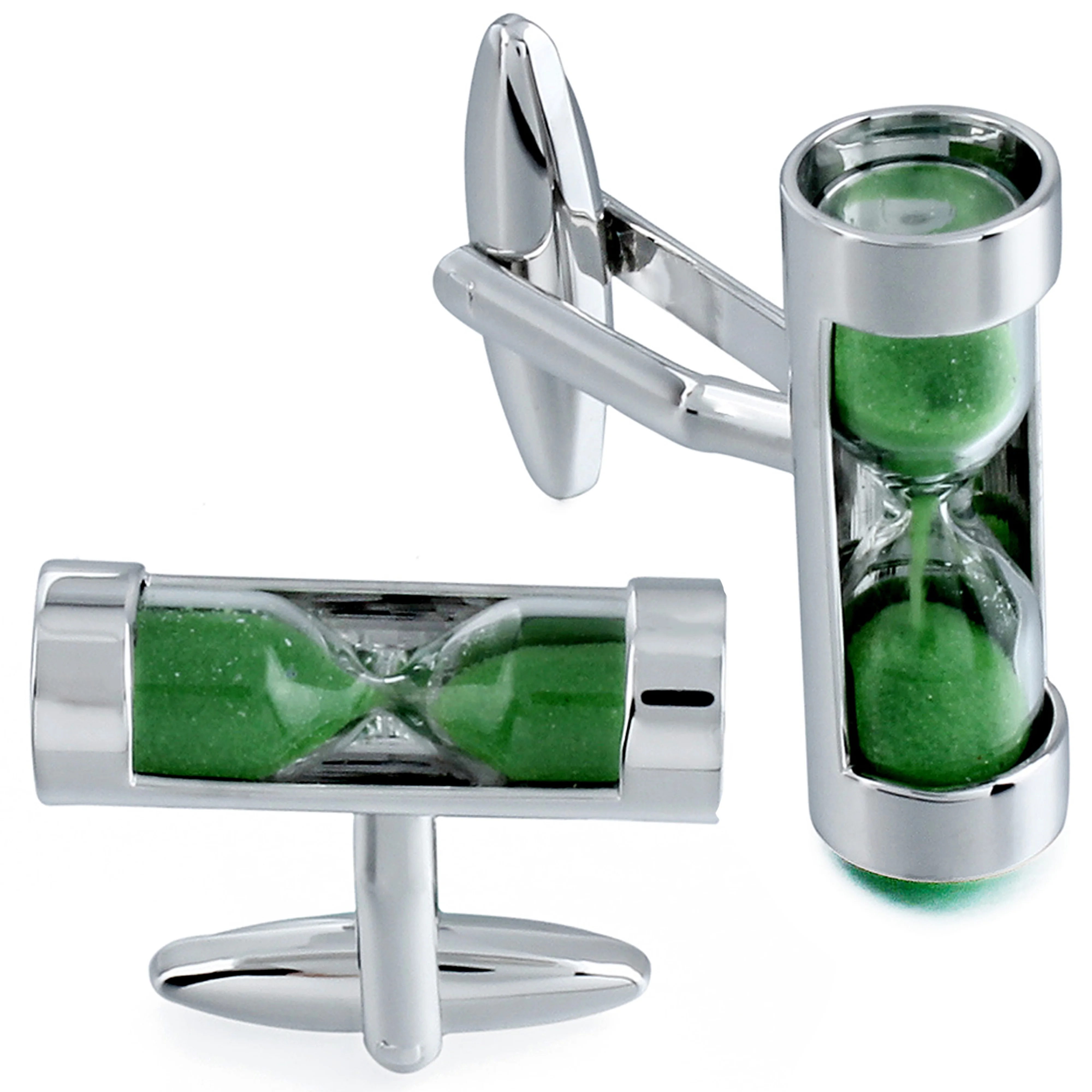 

Hawson Men's Hourglass Cufflinks French Shirt Cufflinks Business Casual Luxury Accessories Gifts for Men