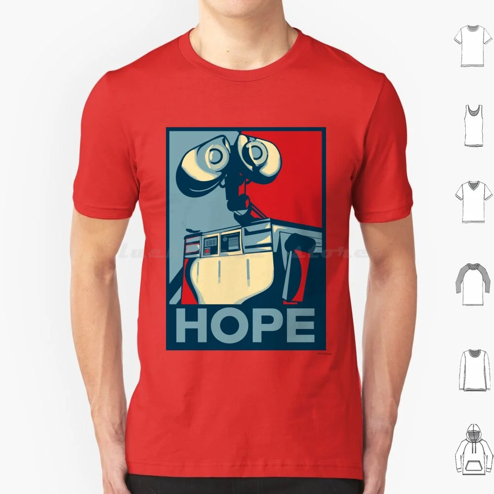 Trust In T Shirt Men Women Kids 6xl Pixar Cartoon Kids Funny Parody Shepard Fairey Hope Movie Humor Vintage Classic Red Blue