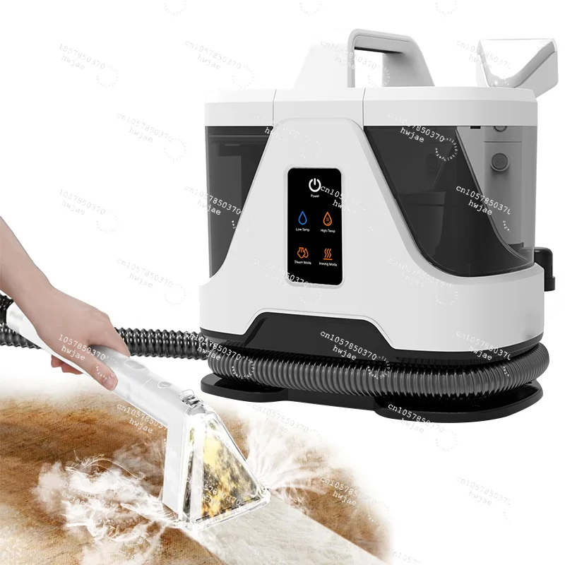 1700W High Power Steam Function Spray Water and Steam Portable Hand-held Wet and Dry Vacuum Cleaner Carpet Sofa Spot Cleaner