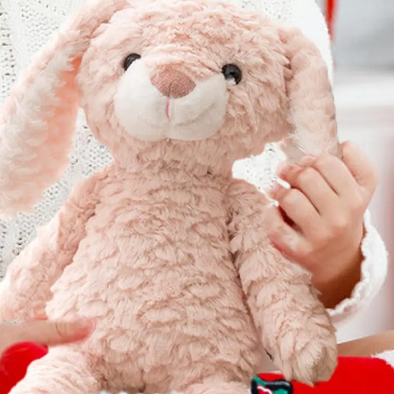 Animal en peluche endormi pour enfants, animal à longues jambes, jouet pour bébé, petit copain endormi, créatif, 14 po