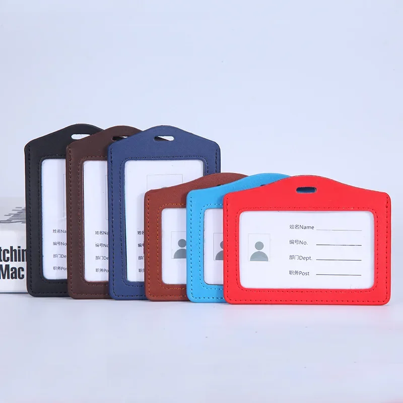 Card Holder Real Pickup Card Sleeve Work ID Holder Employee Work ID Credit Card Anti-theft Holders ID Travel Accessories