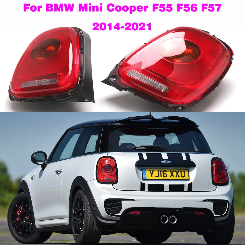 

Автомобильный задний фонарь для BMW Mini Cooper, указатели поворота F55 F56 F57 2014 2015 2016 2017-2021 Задний задний фонарь заднего хода тормоза