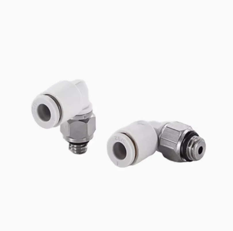 

50 шт. мини-микротрахеальный быстрый разъем PL3/4/6-M3/M5/M6 L-образный коленчатый пневматический шарнир