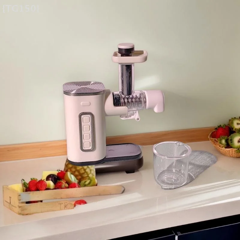 【Ja】1 Set 1:12 Scale Miniature Juicer Machine - Dollhouse Fruit Blender Simulation Model for Food Play Scene Decoration