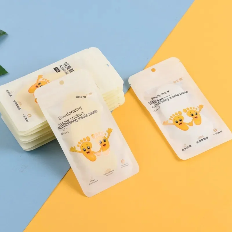 

Disposable Portable Foot Odor Eliminating Basketball Shoe Deodorant Patches - Sweat Absorbing, Fresh Scented Insoles Odor Remova