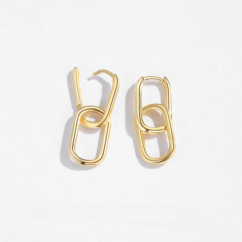 

925 Sterling Silver Korean Irregularity Earrings Exquisite Hot Semale Sexy Jewelry Gift Designer Jewelry