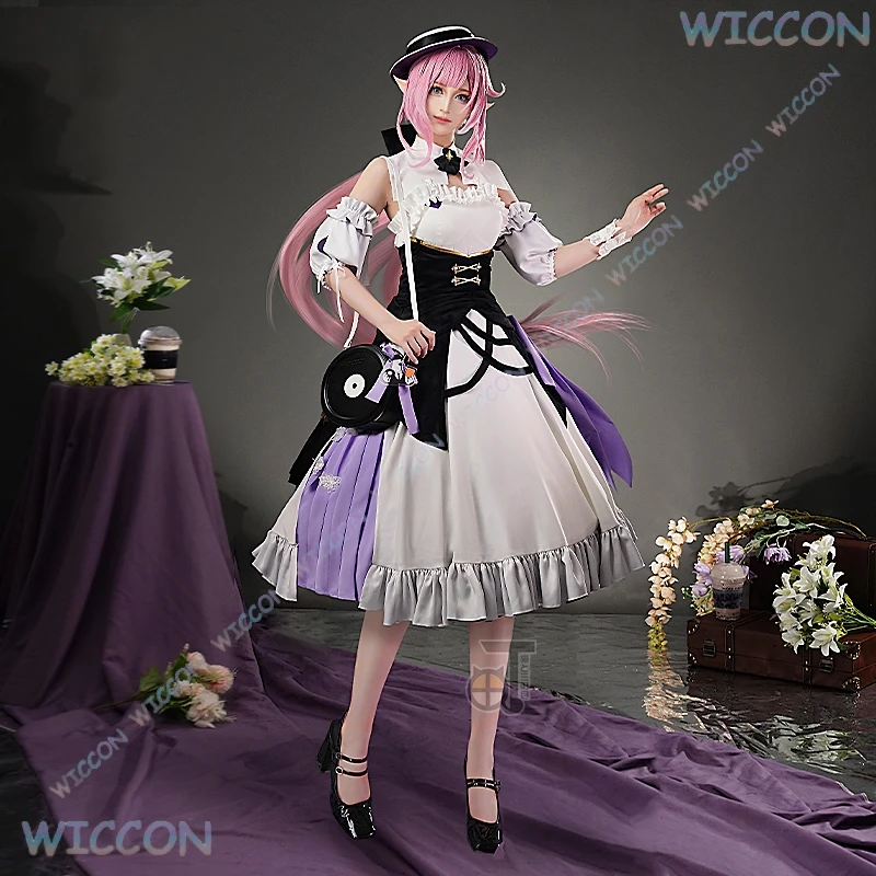 

‌Pink Elf Dal Komm Collaboration Game Elysia Cosplay Costume Honkai Impact 3 Character Outfit‌ Halloween Cos Role Party