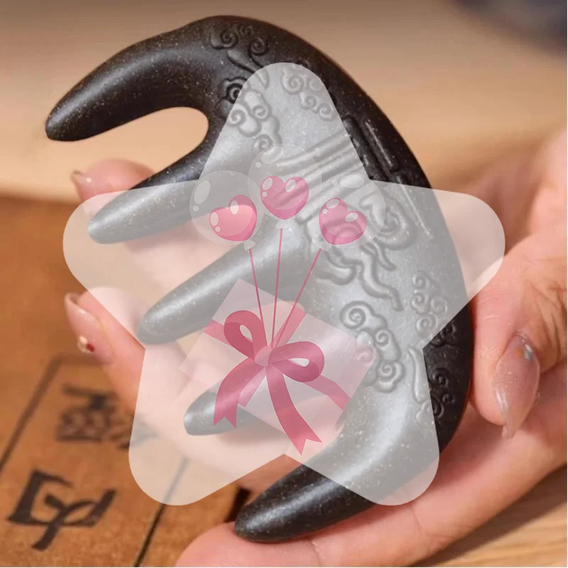 Natural Herbal Hair Massage Comb 1Pcs Portable Scalp Care Tool Promotes Hair Growth Improves  for Home Daily Use