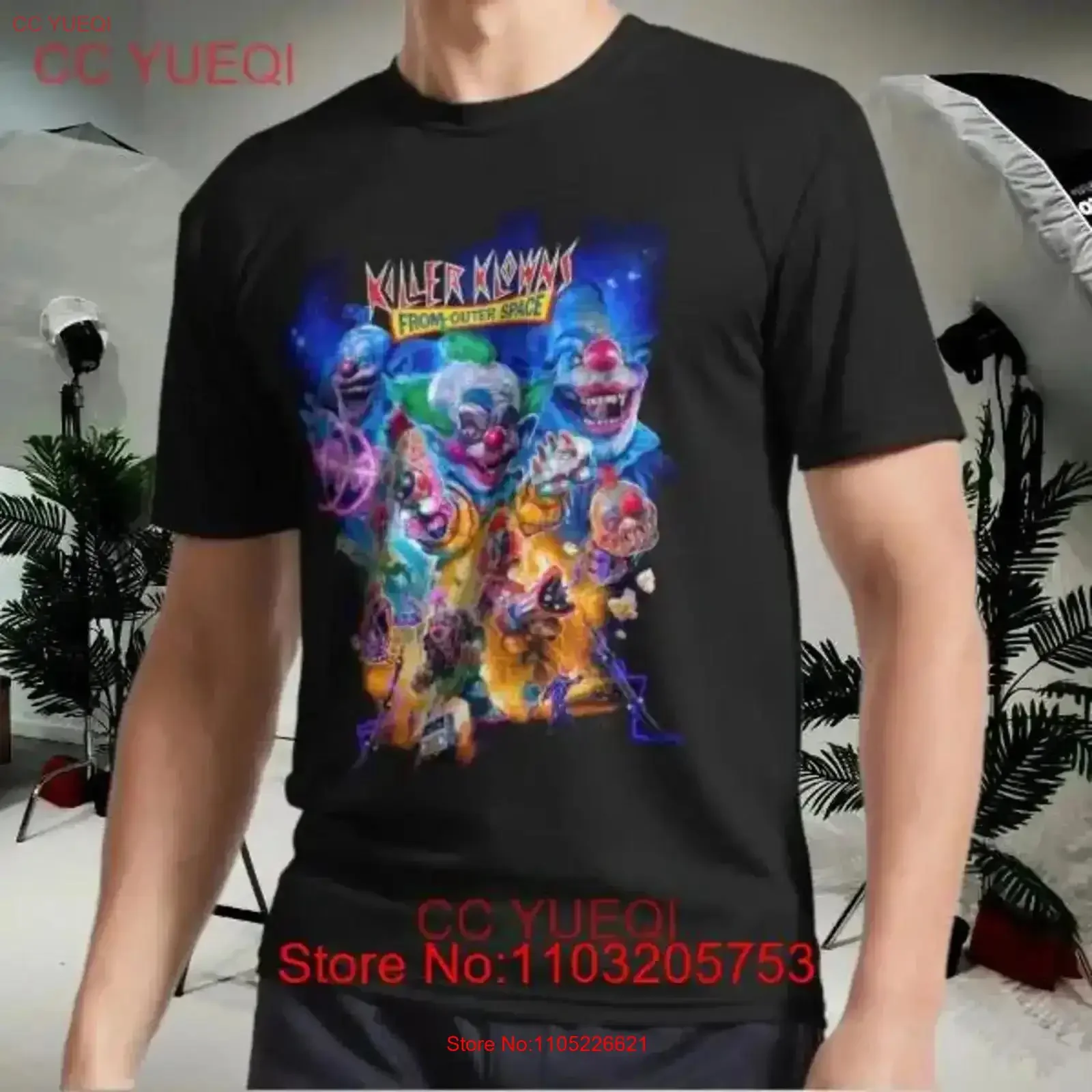 New T Shirt Killer Klowns Movie Retro Active Funny Size S to 5XL vintage Washed Casual Comfortable streetwear Stylish Slightly
