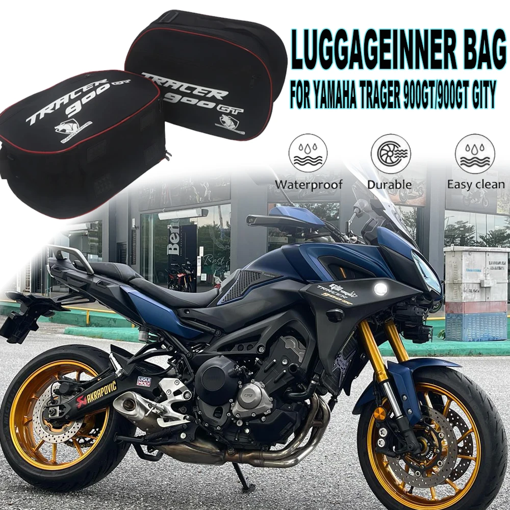 

For Pannier Liner TRACER 900GT 2018 2019 And FITS FOR YAMAHA FJR 1300/TDM 900 Motorcycle Luggage Bags Black