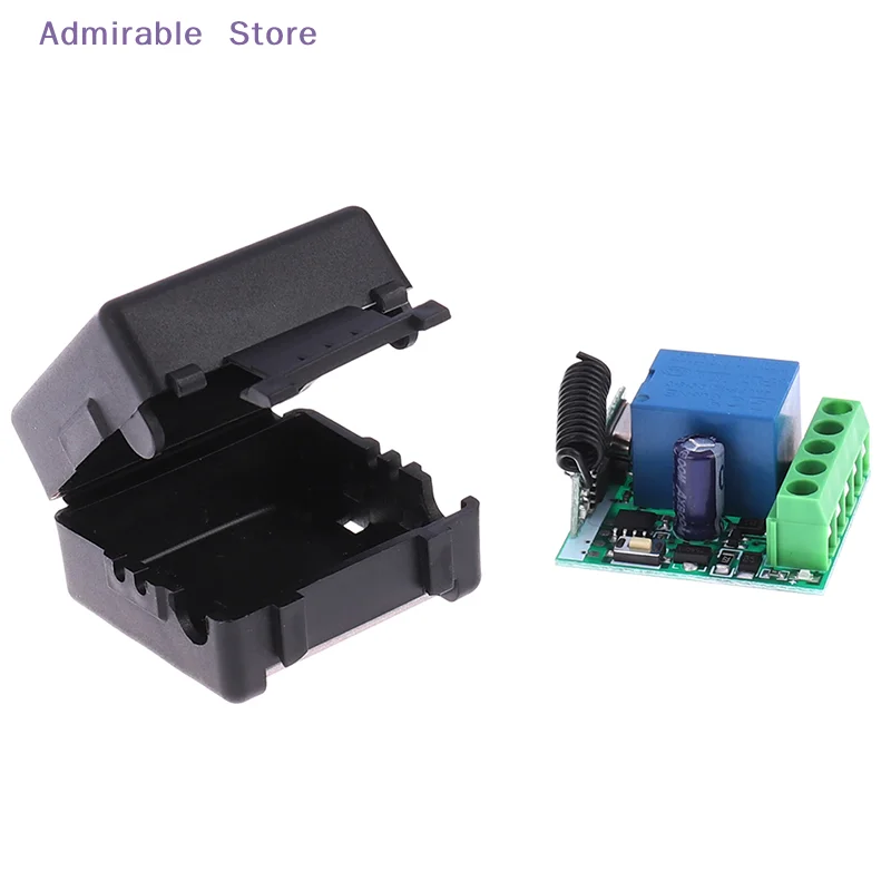 [W]1CH Channel Wireless RF Remote Control Receiver Relay Switch DIY Module 433MHz