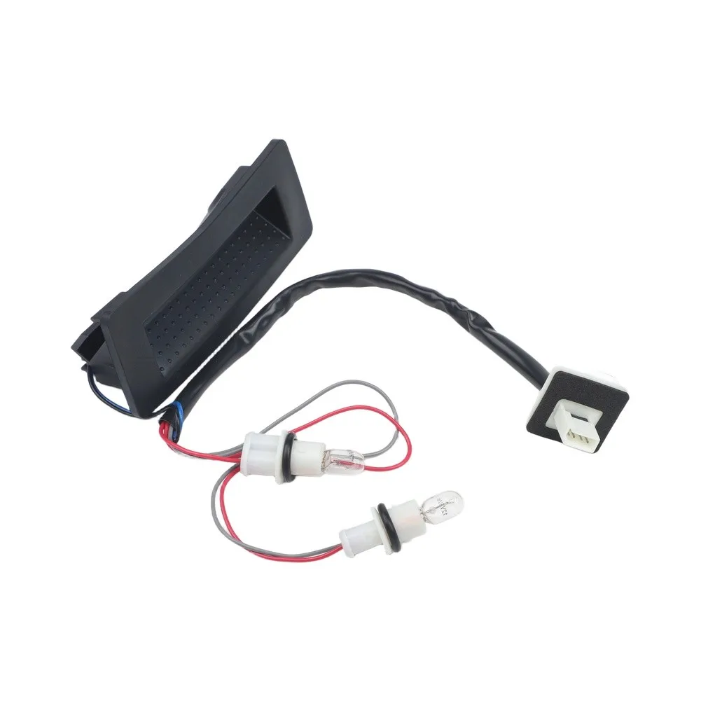 4-pin Connection Tailgate Switch Black Automotive Tailgate Switch High-quality ABS Plastic Longevity Performance