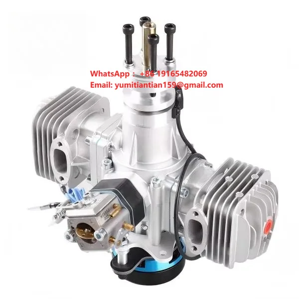 Factory Supply 170CC Twin Cylinder EFI Engine 2 Stroke Air Cooled Complete Motorcycle Engine