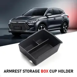 Per BYD Song Plus/dmi/ev Car Central bracciolo Storage Car Holder decorazione accessori interni scatola bracciolo Box Cup Storage T1F5