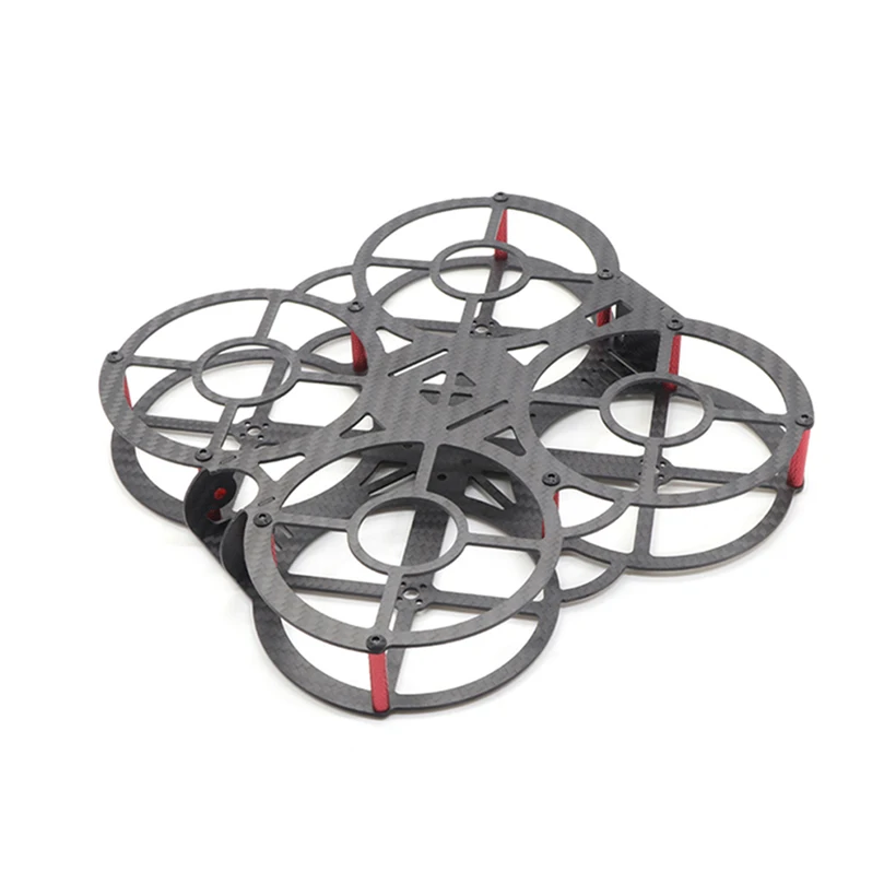 JMT 135 MM/200 MM Radstand FPV Rahmen Kit mit Schutz Ring Mini Quadcopter Rack Carbon Faser Für DIY FPV Racing Drone Teile – Detail 3