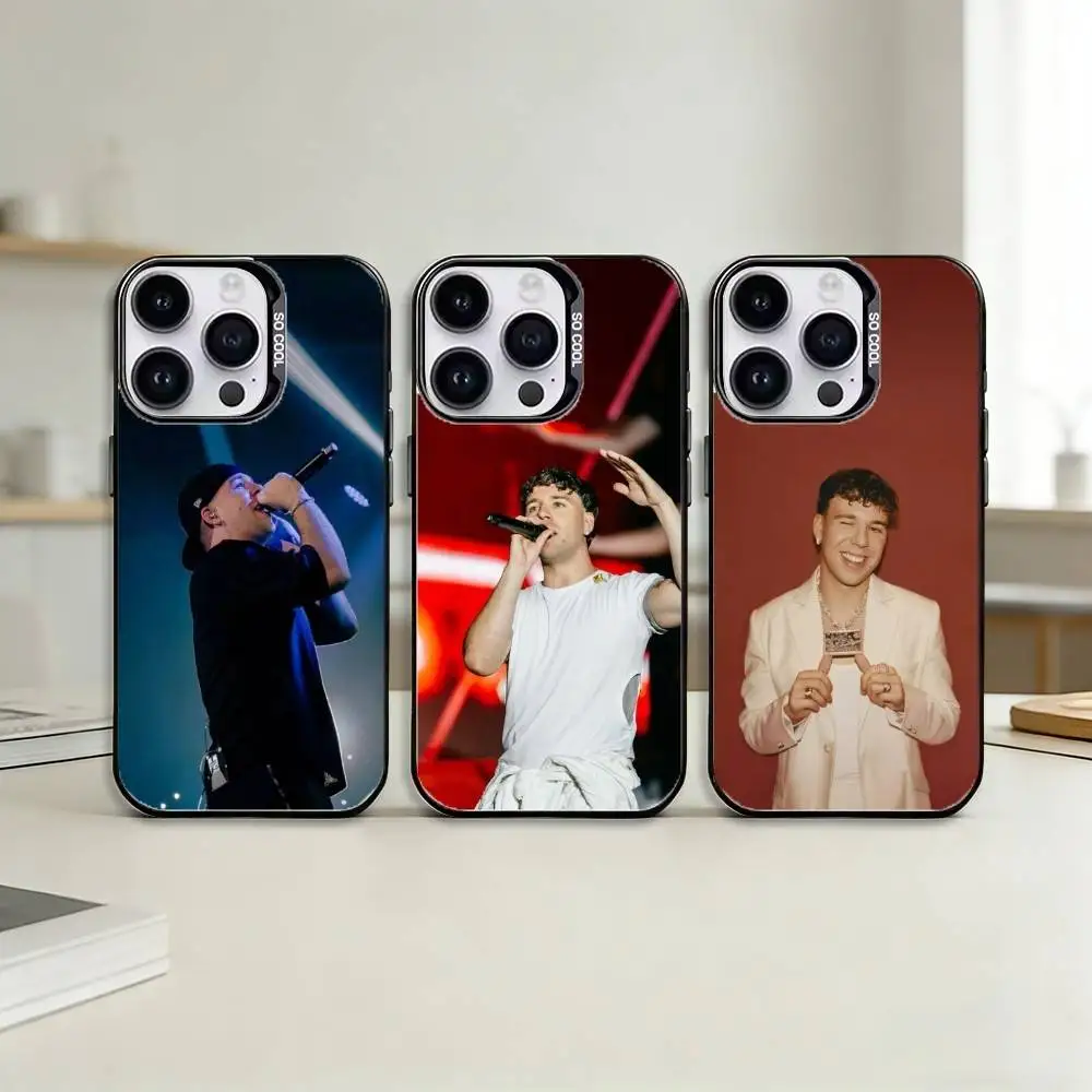 Q-Quevedo BUENAS NOCHES Phone Case For iPhone 17,16,15,14,13,12,11,Pro Max,Plus Candy Silver Cover