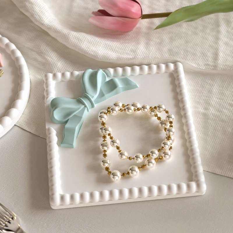 Beginner Friendly Silicone Serving Tray Mold Decorative Tray Moulds for Creative Resin Projects and Fruit Board Coasters