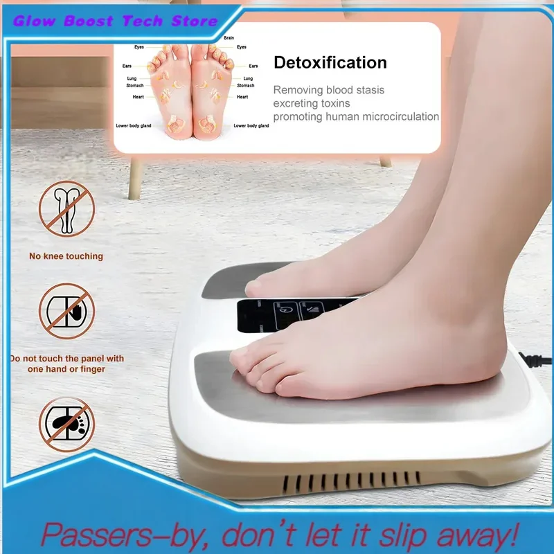 

Glow 2025 Olylie Tera Terahertz Therapy Foot Massager Magnetotherapy Improved Microcirculation Hyperthermia Meter