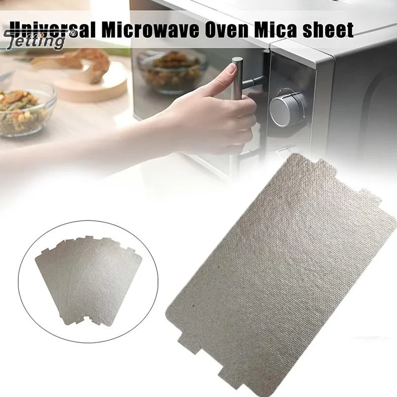 5/10pcs Microwave Oven Mica Sheet Waveguide Cover Plate Universal Cuttable Heat-Resistant For Hair Dryers, Toasters, And Heaters