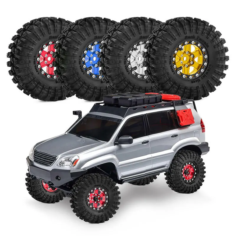 

Колесный диск 1.3 дюйма для внедорожников 1/18 TRX4M SCX24 FMS Ascent-18, D381