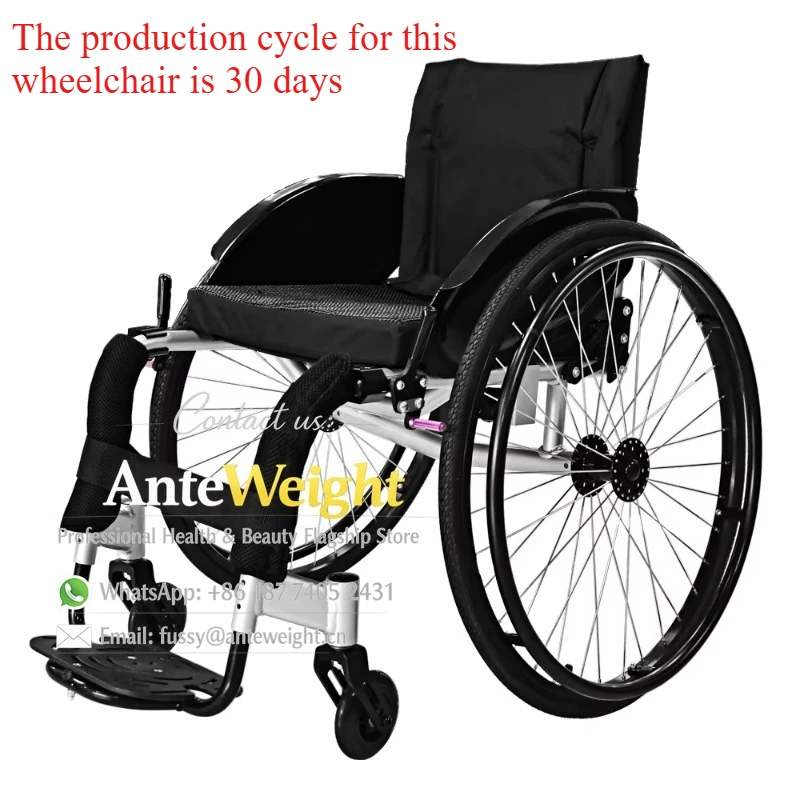 

Активная инвалидная коляска для отдыха, складная, спортивная, портативная, ультралегкая, алюминиевая, с быстросъемными задними колесами на спицах, жесткие суперлегкие колеса