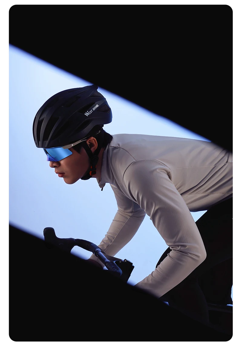 WEST BIKING Aero Beak Fahrradbrille HD-Beschichtung TR90-Rahmen Winddichte Fahrradsonnenbrille UV400-Schutz für Rennrad MTB Laufen – Detail 19