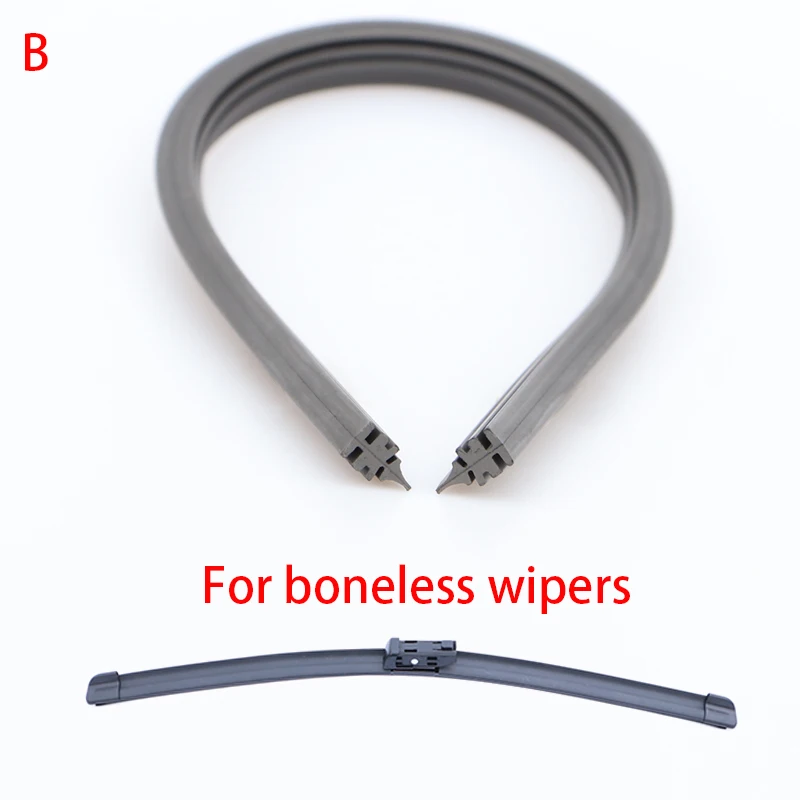 1x Wiper Blade Rubber Strip For Mazda Wipers Refill Accessories