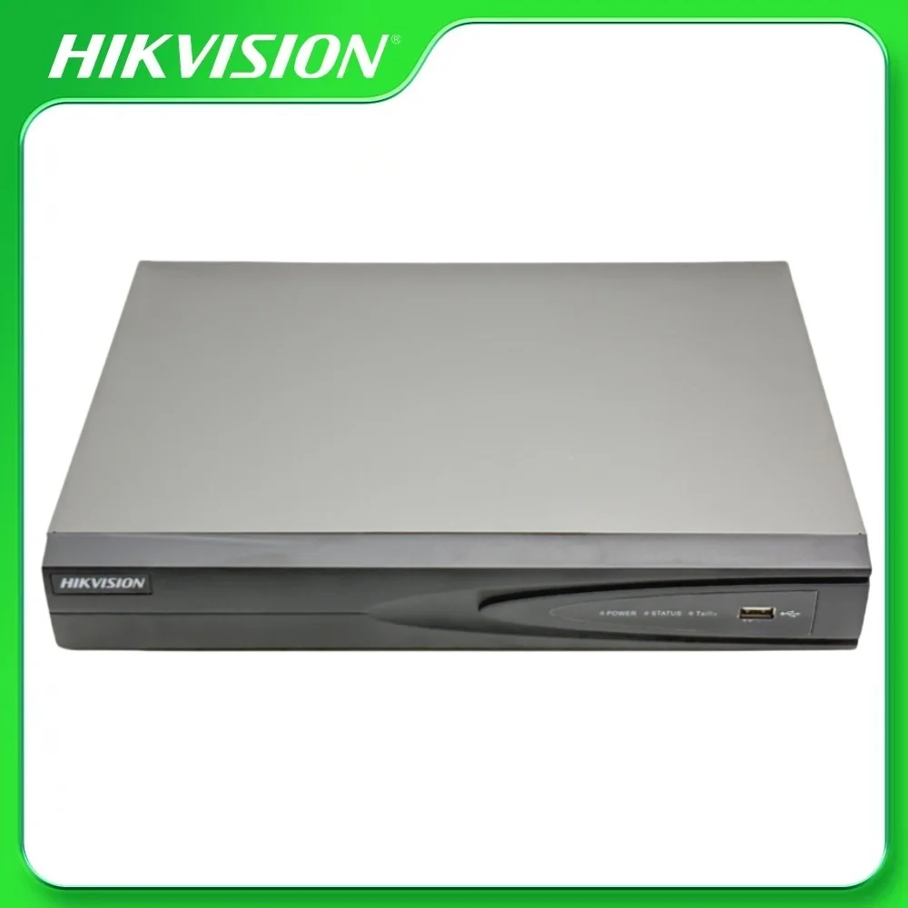 

Hikvision DS-7608NI-Q1/8P 8-ch 1U 8 PoE 4K NVR Network Video Recorders 80 Mbps Incoming Bandwidth H.265+ H.265 H.264+ H.264